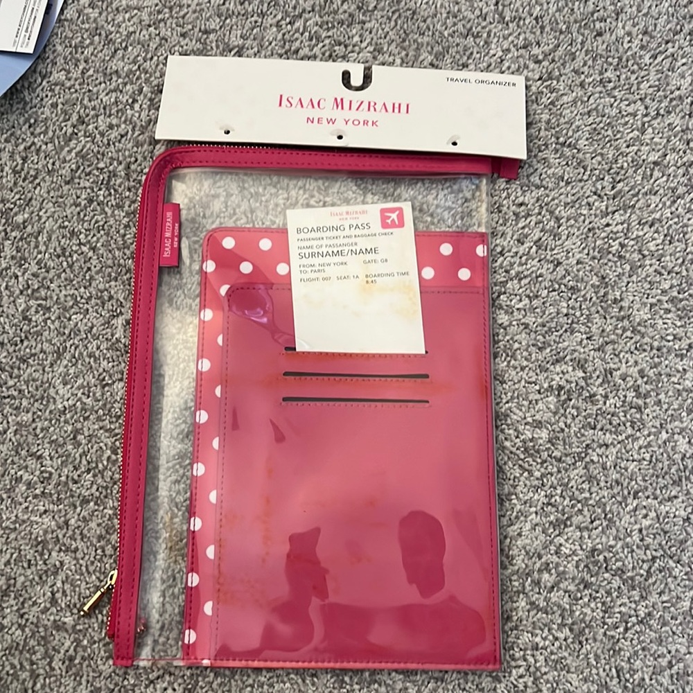 Isaac Mizrahi travel organizer 3 pack
